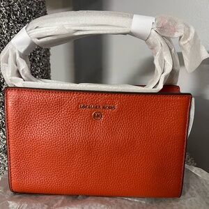 Michael Kors orange bag